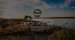 Desktop Screenshot of detox-digitale.com